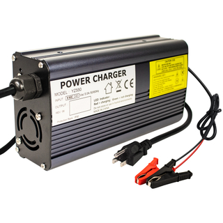 550W Power Adjustable Lithium Lead Acid LiFePO4 Battery Charger