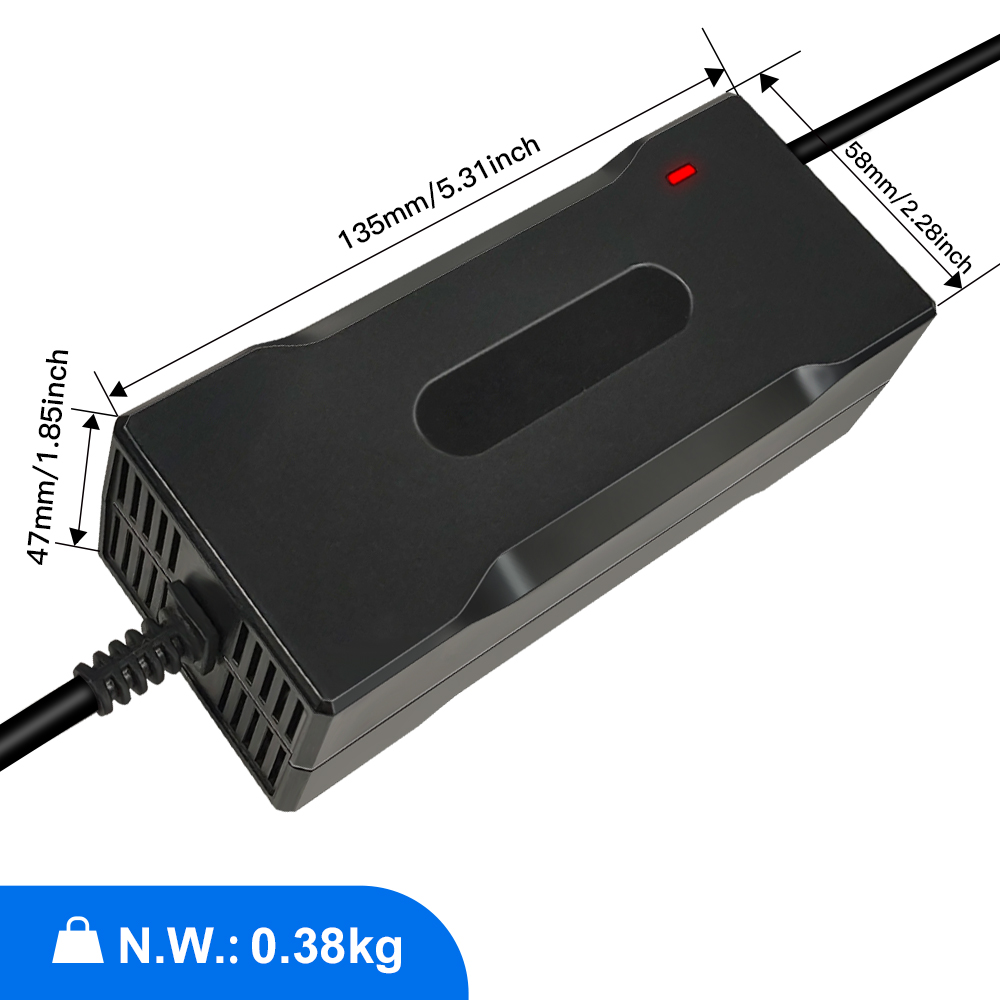 12V Lithium Lead Acid LiFePO4 12.6V 14.6V 8A Battery Charger